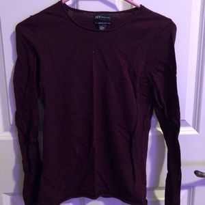 Maroon Merino Wool Sweater